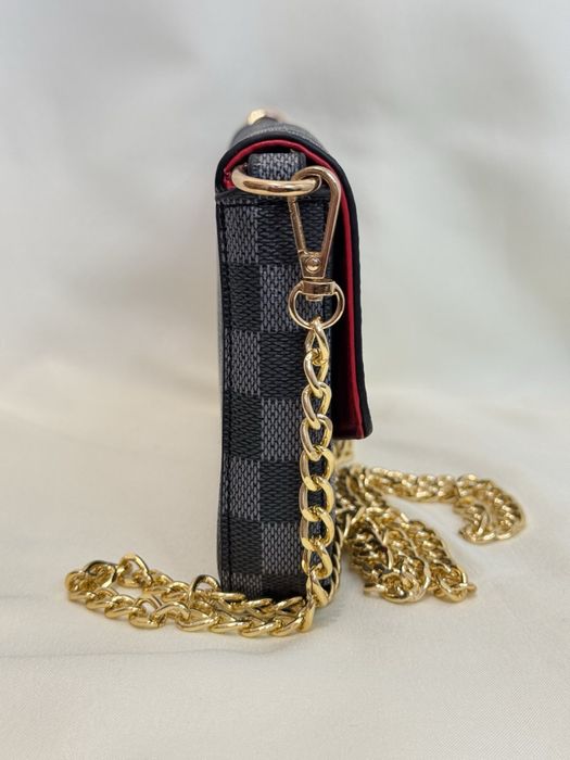 Стійка та стильна сумка крос-боді LV Félicie Style (з картхолдером та гаманцем)