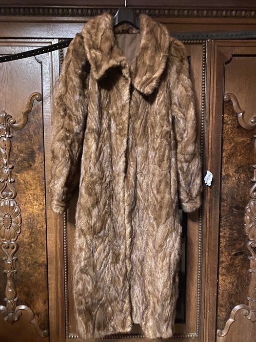 Futro z norek L/XL