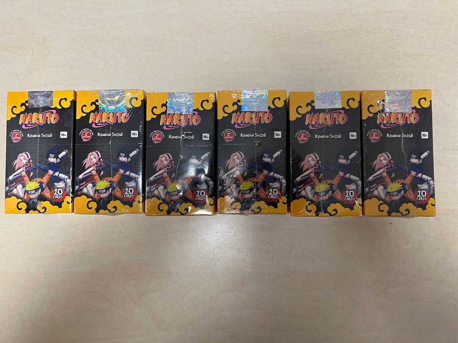 Karty Naruto Mythos TCG First set 2nd Edition Booster Box