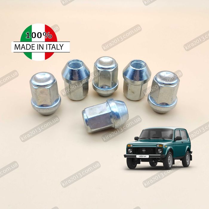 Колесные гайки М12х1,25 Лада НИВА Гайки NIVA M12x1.25 Гайки ВАЗ 2121
