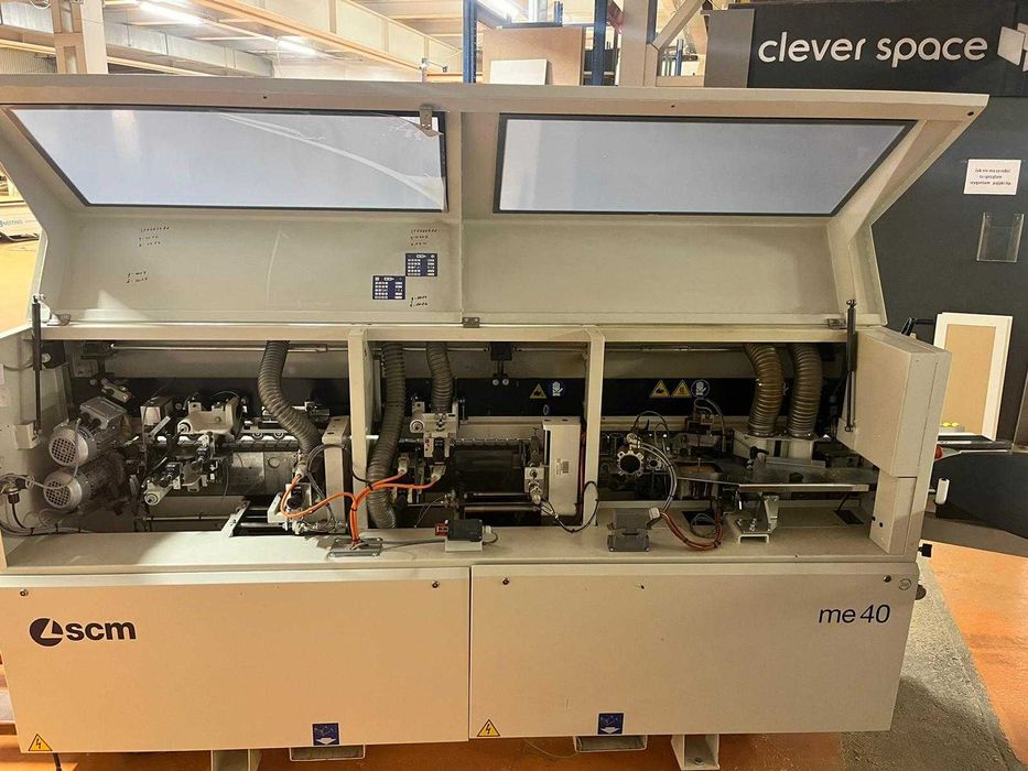 Okleiniarka SCM ME 40 -  Warszawa / Zaoblanie / wstępny frez