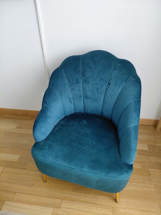 Conjunto poltrona e banqueta