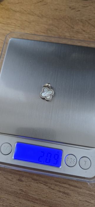 Van Cleef подвеска  серебро