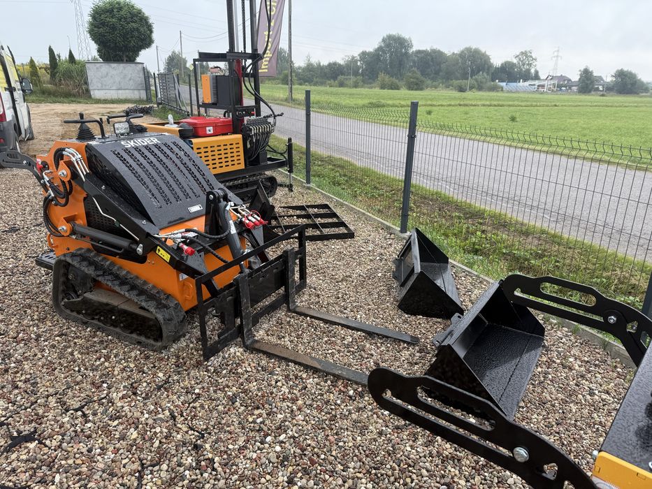 Miniładowarka Mini Ładowarka Gąsienicowa 25KM Skid Steer EisenTech T460 PRO Leasing