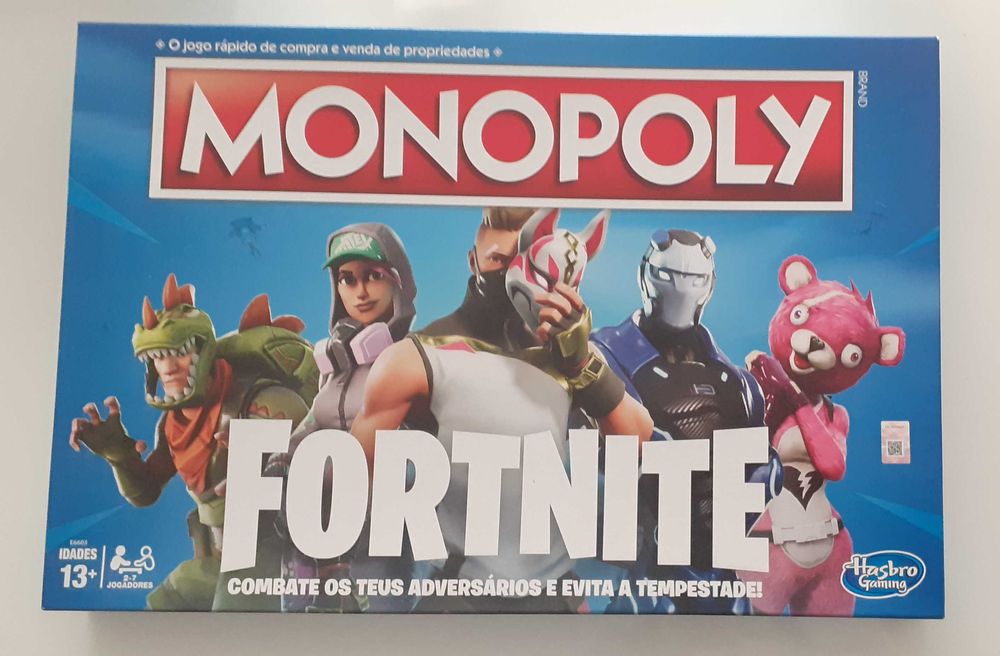 Jogo Monopoly Fortnite-novo