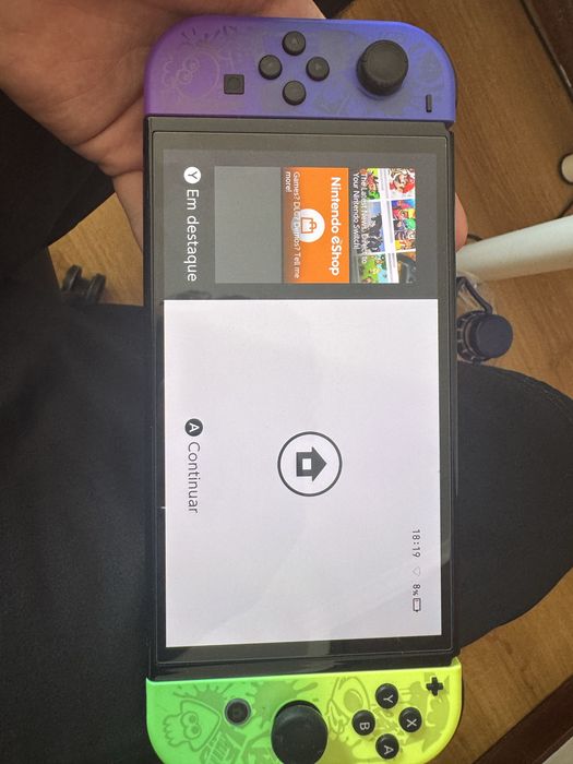 Nintendo switch Oled Edicao Limitada Splatoon