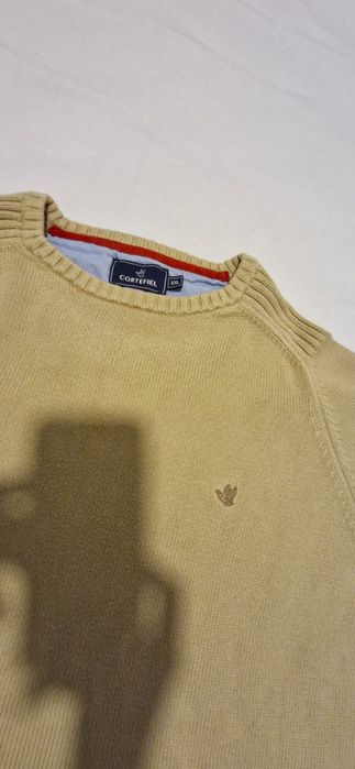 Sueter/ Camisola masculino bege, tamanho XXL