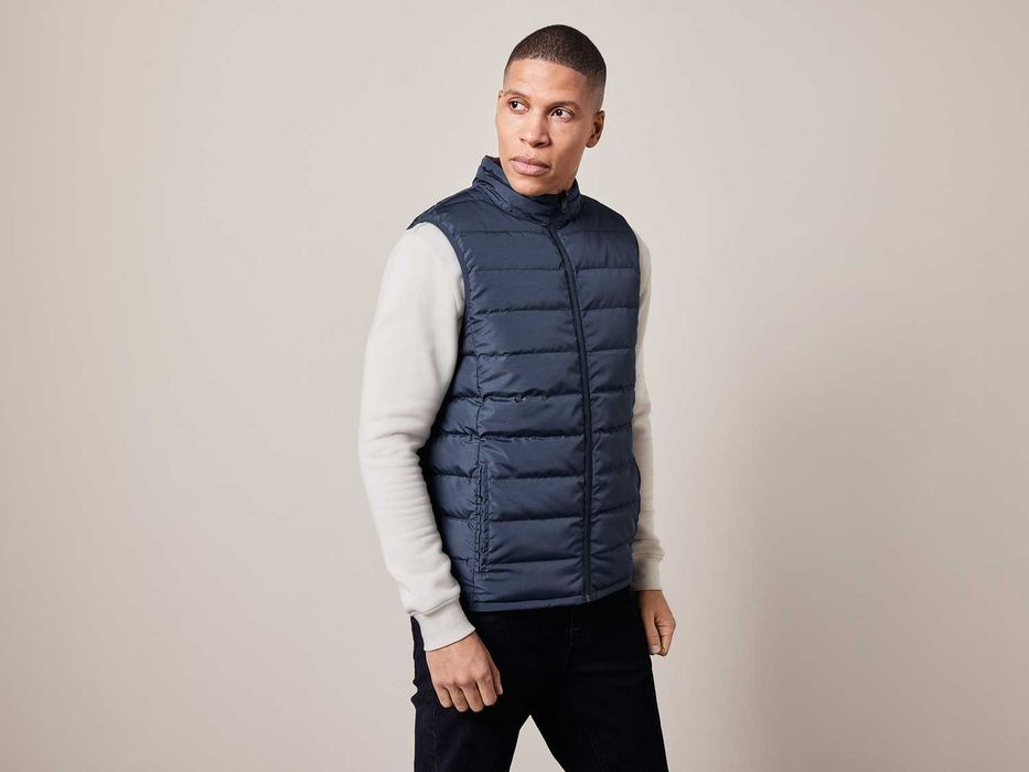 Мужской двухсторонний стёганый жилет Германия