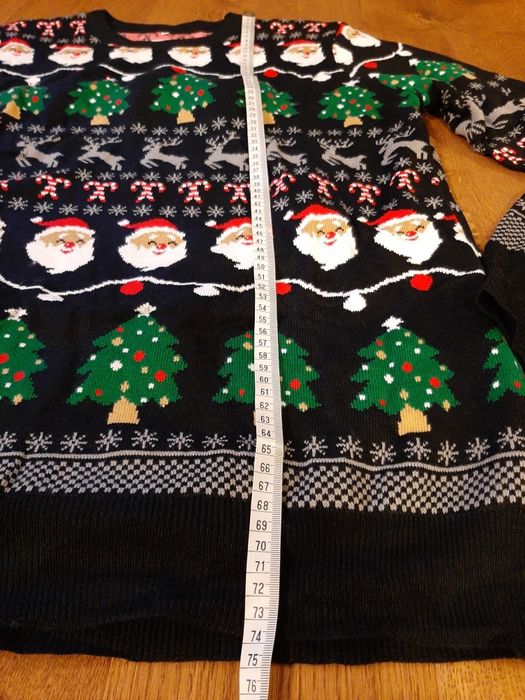 Swetr świąteczny z diodami XL