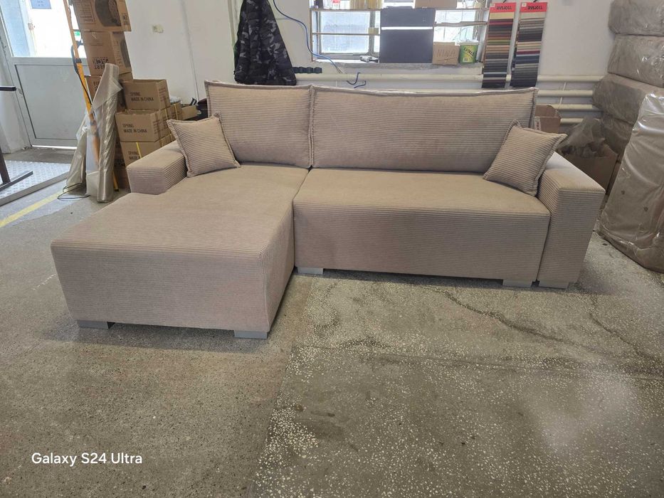 Narożnik RELAX na sprężynach miękki narożnik do spania