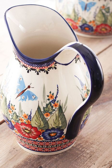 Dzbanek do wody i napojów Bolesławiec 1,7 l - wzór 149 ART.