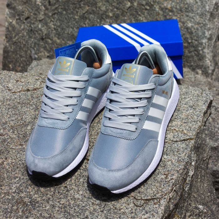 (1429) Кросівки Adidas Iniki сірі (41-46) адідас адідаси