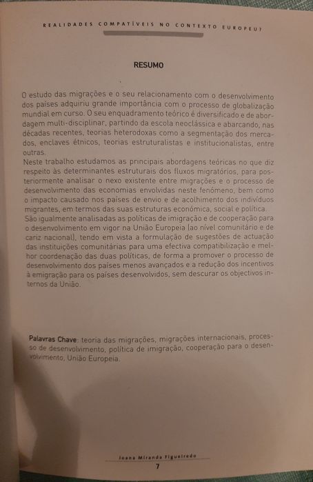 Fluxos migratórios e cooperação para o desenvolvimento