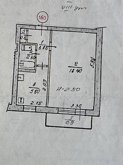 Продаж 1к вул. Вечірньокутська 52