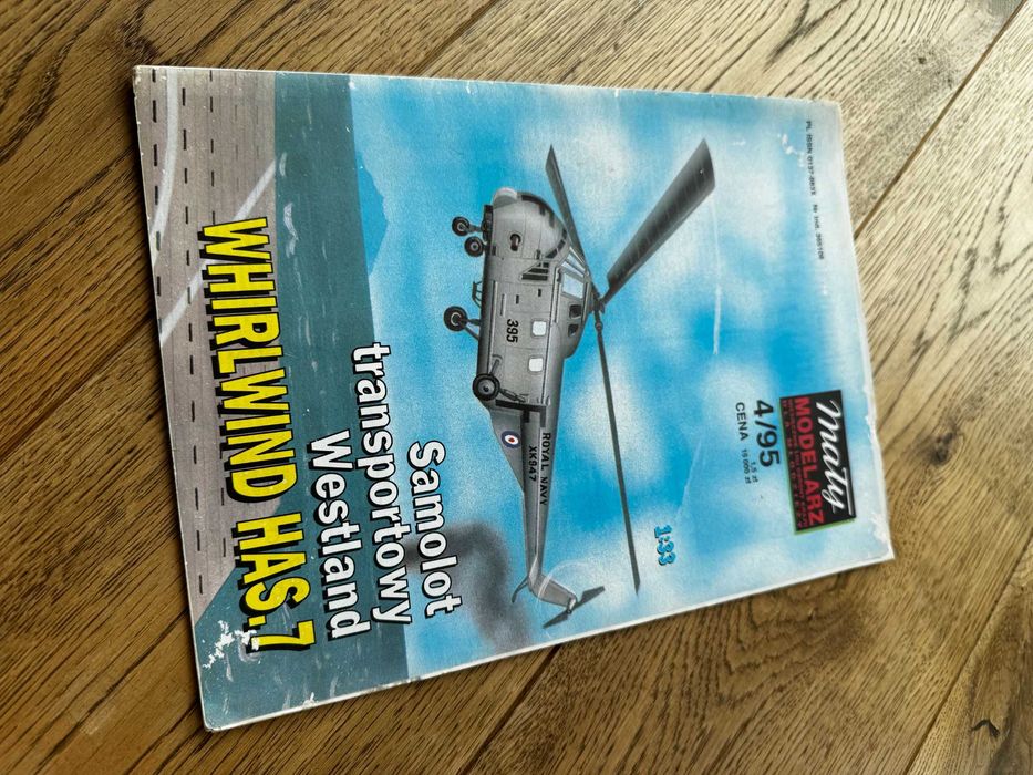 Mały Modelarz 4/94 Whirlwind HAS.7, oryginał.