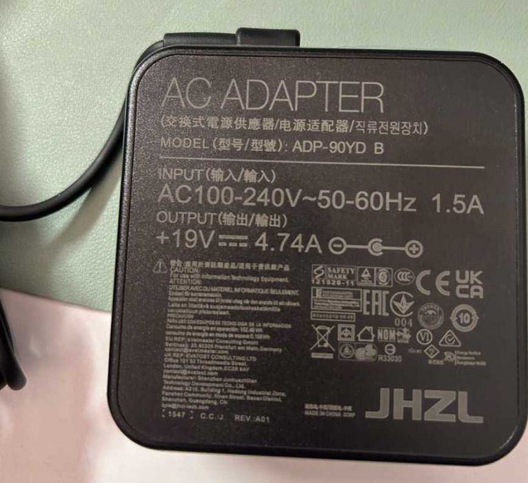 Zasilacz sieciowy 19V 4,74A kompatybilny z ASUS