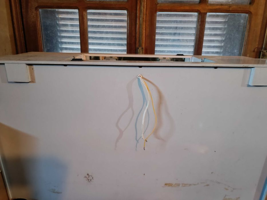 Armário WC com espelho [Cinza/Cinzento]