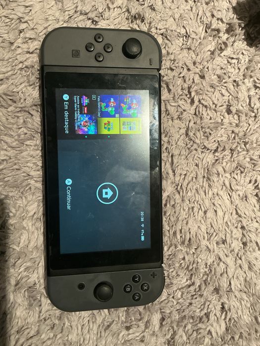 Nintendo Switch Cinza + Bolsa de Transporte