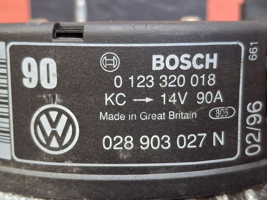 Alternador VOLKSWAGEN Transporter IV Chassis Cabina (70XD)