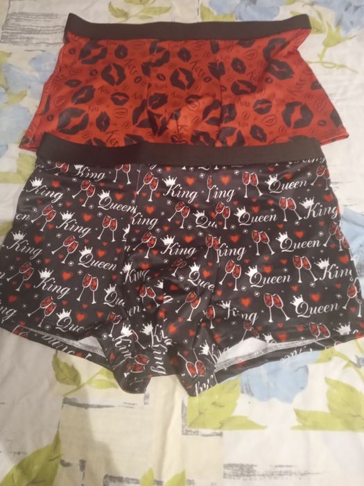 Majtki męskie z nadrukiem r.XL