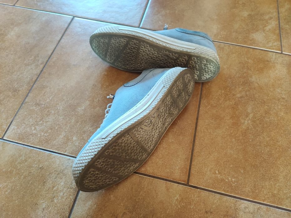 Półbuty sneakersy trampki skórzane Lasocki 38
