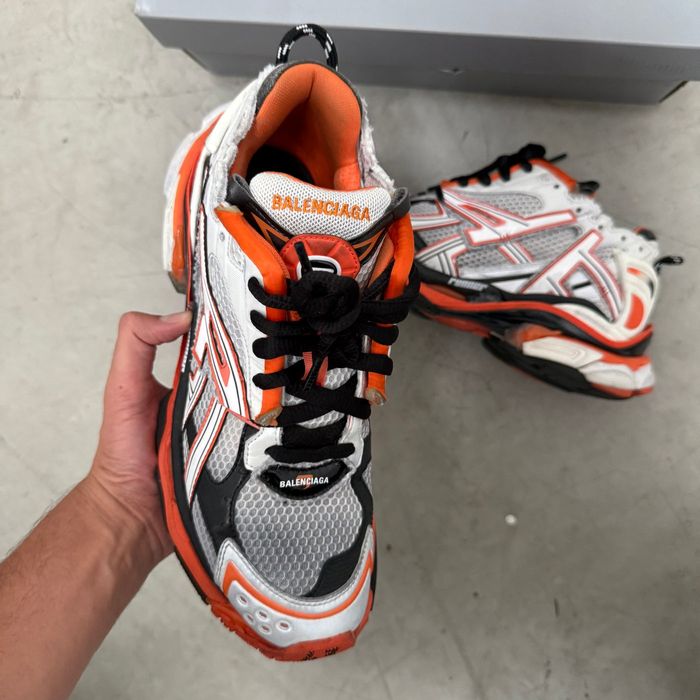 Кроссовки balenciaga runner black blue green multicolor баленсіага ранер  40