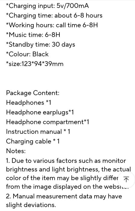 Słuchawki sportowe BT V5.0,Power bank.