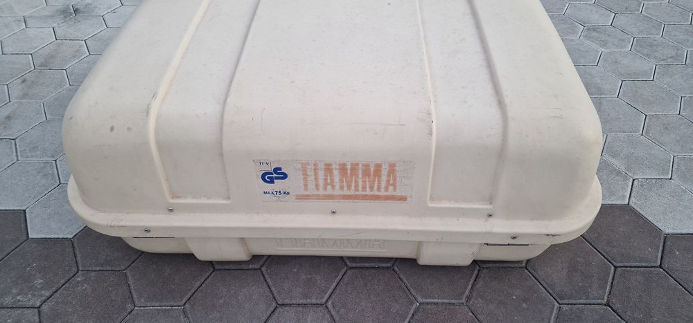 Porta bagagens Fiamma autocaravana