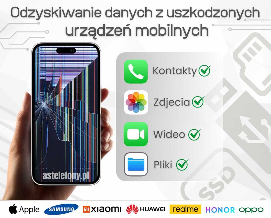 Odzyskiwanie danych z uszkodzonych urządzeń mobilnych