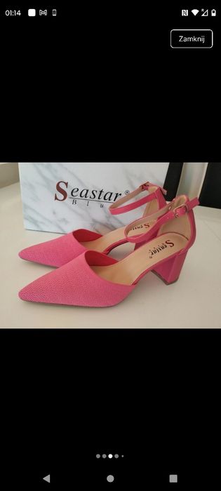 Cukierkowe czółenka na słupku. - Seastar