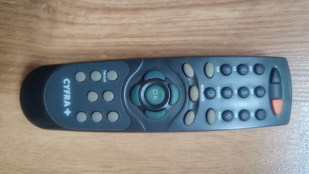 Pilot od dekodera cyfra + ,