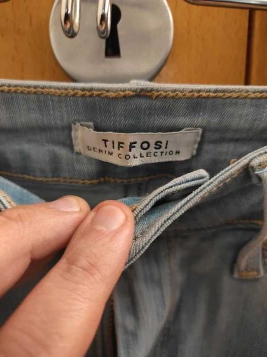 Calções de ganga da Tiffosi para crianças 8 a 10 anos