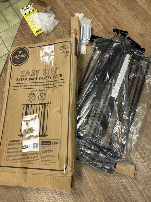 Bramka zabezpieczająca Regalo Easy Step Extra Wide