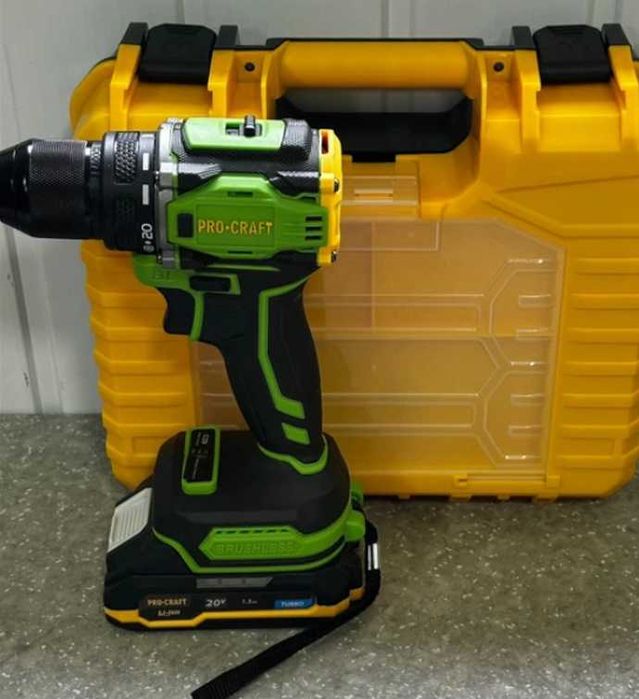 Шуруповерт Procraft Pa18pro електричний безщітковий