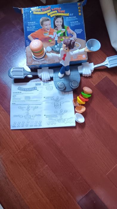 Jogo infantil Hamburguesas loucas