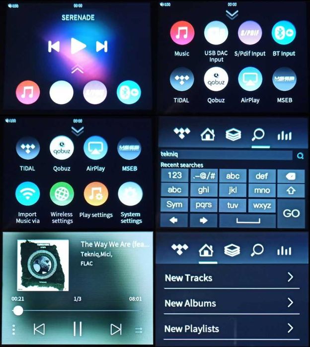 Streamer DAC Tempotec Serenade x MQA DSD, PCM 32 bity/768 kHz, LDAC,