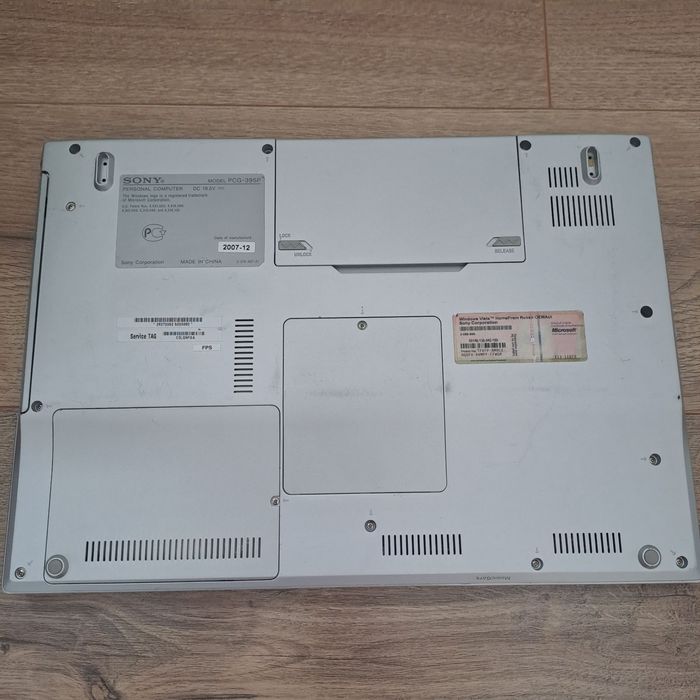 Ноутбук Sony VAIO VGN-FZ21MR  Intel core 2 duo 2.0, ОЗУ 3gb, hdd 160gb