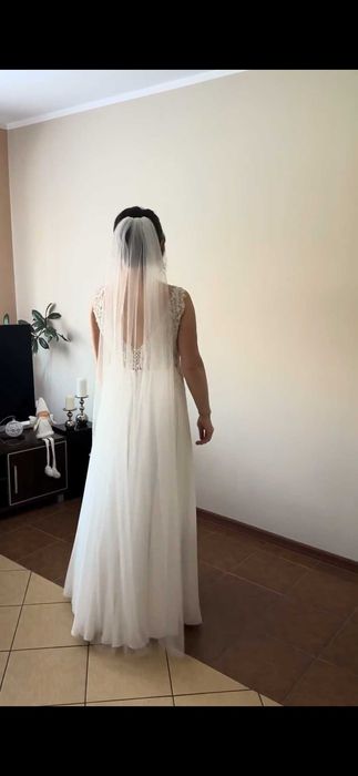 Welon ślubny 170 cm