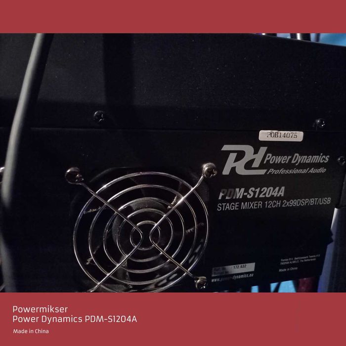 Power Dynamics PDM-S1204A | Powermikser