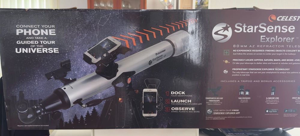 Telescópio celestron StarSense Explorer LT