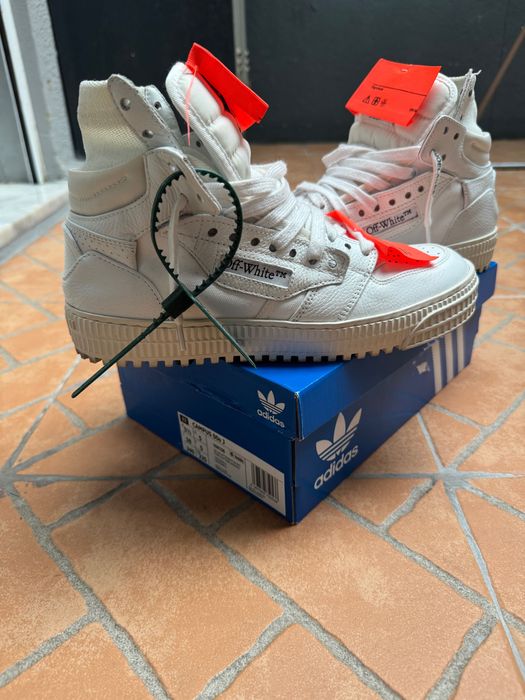 botas off-white unissexo