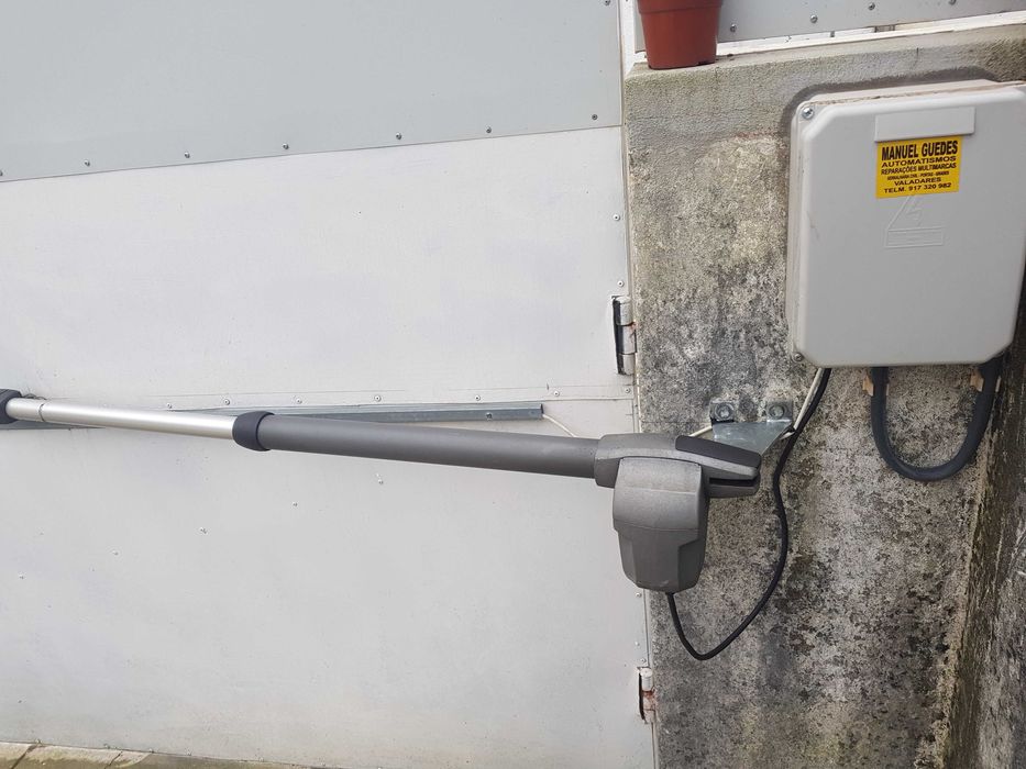 Motor portao com braco e barra para aplicacao tinco eletico