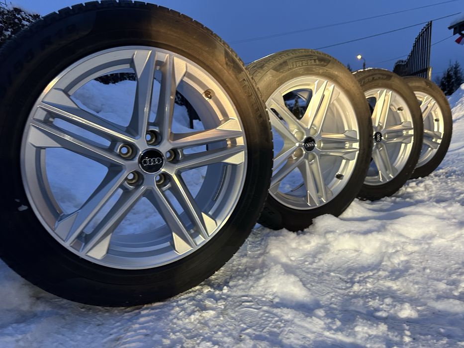 Koła 19cali zima 5x112 Audi Q5 Q7 opony 235/55R19 SUV merc GLC GLK