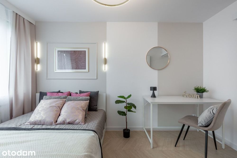 Gustowne 2 pokoje z garderobą – centrum Lubina | Krasickiego