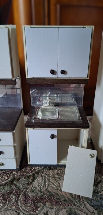 Mebelki akcesoria dla lalek Lundby vintage