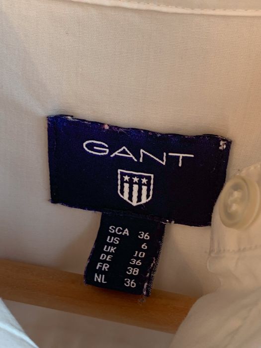 Koszula damska GANT długa klasyczna biała baza