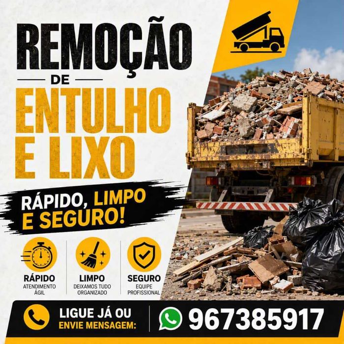 Deita Entulhos - remoção de entulho e lixo