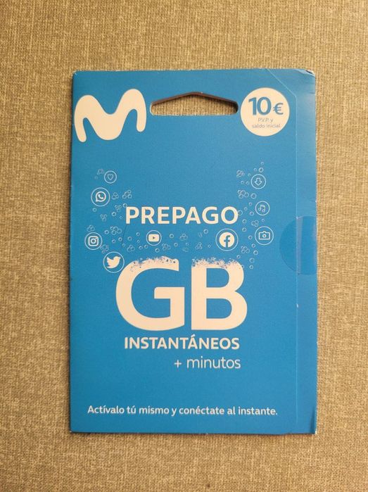 SIM card Movistar Hiszpania
