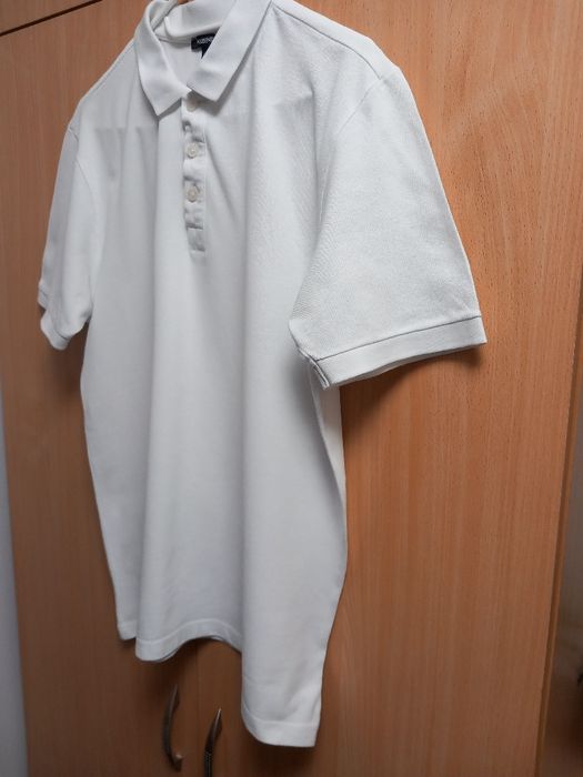 Koszulka męska polo z krótkim rękawkiem,  rozmiar z metki L.