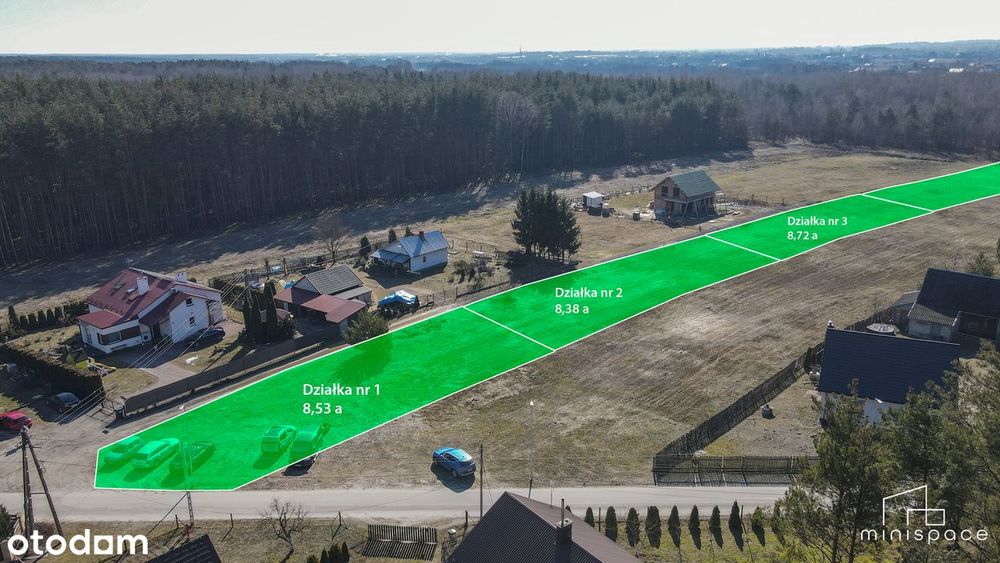 Działki budowlane w malowniczej okolicy | Wydane WZ | LAS - Widok 4